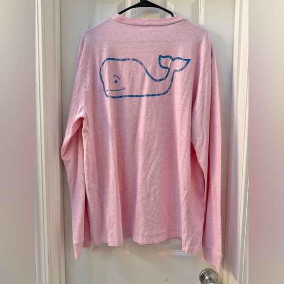 Vineyard Vines Men’s Long Sleeve Logo T-Shirt Size Large - Picture 7 of 7